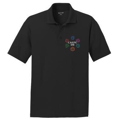 Carpe DM Funny Diem Parody Dice  PosiCharge RacerMesh Polo