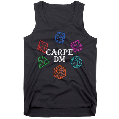 Carpe DM Funny Diem Parody Dice  Tank Top