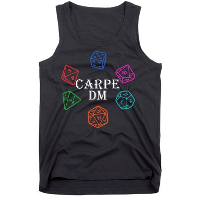 Carpe DM Funny Diem Parody Dice  Tank Top