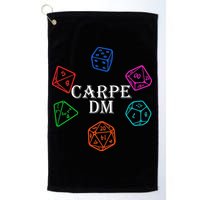 Carpe DM Funny Diem Parody Dice  Golf Towel