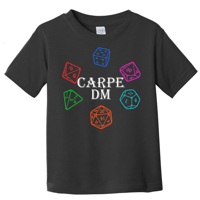 Carpe DM Funny Diem Parody Dice  Toddler T-Shirt