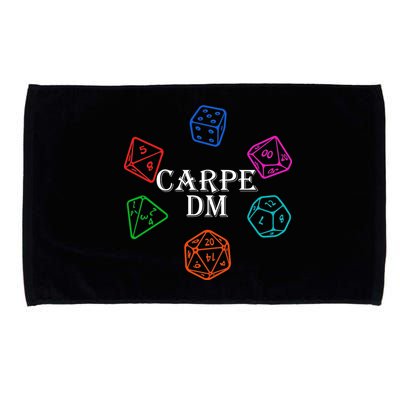 Carpe DM Funny Diem Parody Dice  Microfiber Hand Towel