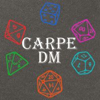 Carpe DM Funny Diem Parody Dice  Cotton Canvas Backpack