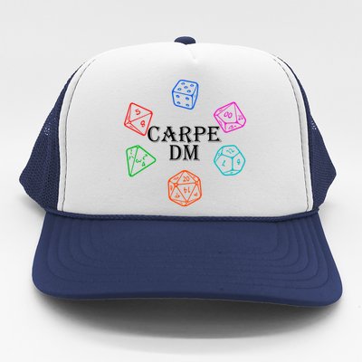 Carpe DM Funny Diem Parody Dice  Trucker Hat