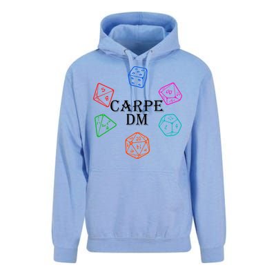 Carpe DM Funny Diem Parody Dice  Unisex Surf Hoodie