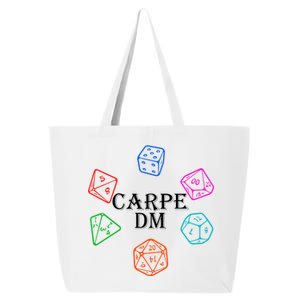 Carpe DM Funny Diem Parody Dice  25L Jumbo Tote