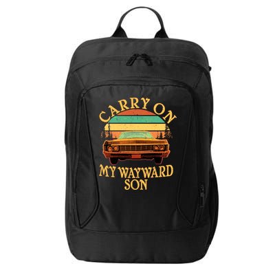 Carry On My Wayward Son City Backpack