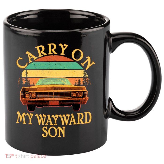 Carry On My Wayward Son 11oz C Handle Ceramic Mug