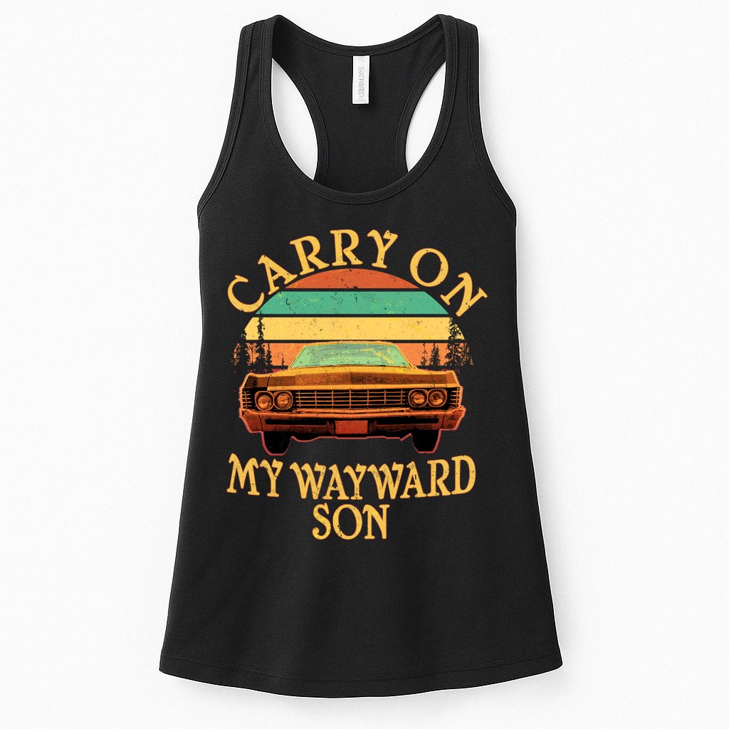 Carry On My Wayward Son Womens Tank Top