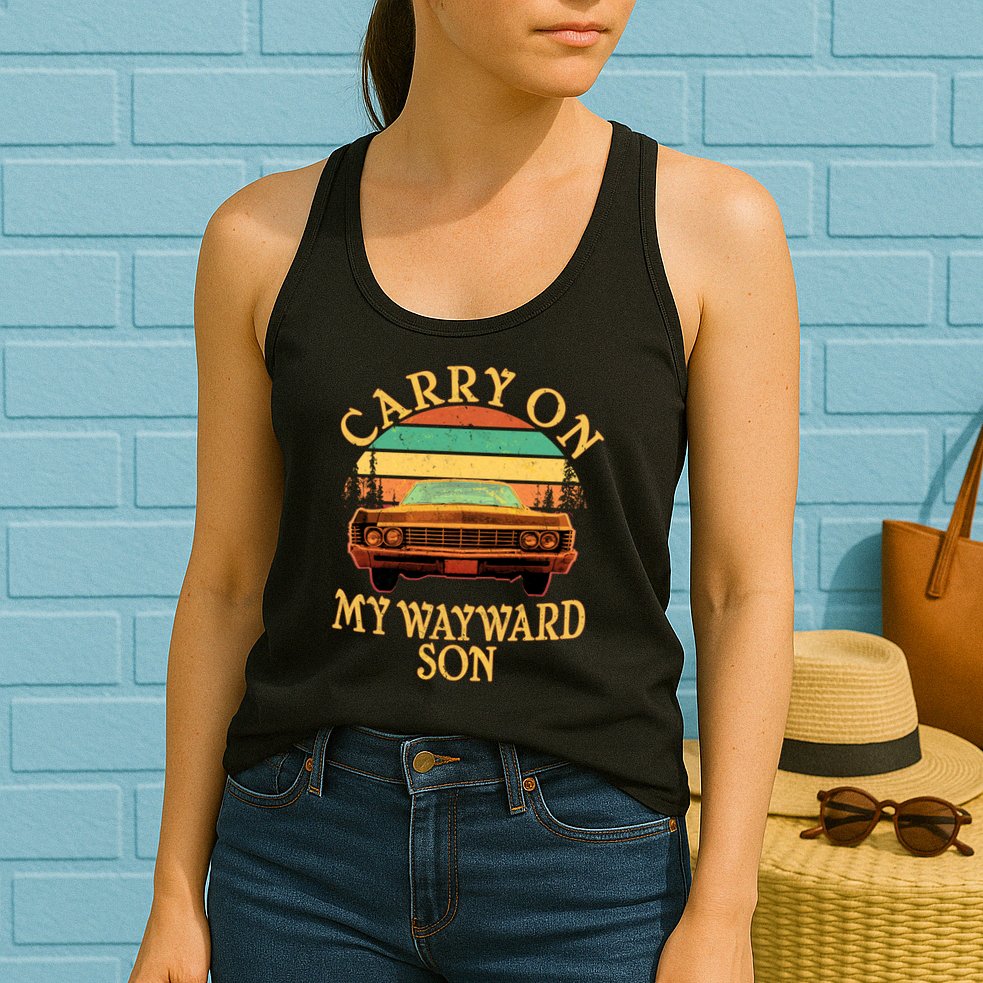 Carry On My Wayward Son Womens Tank Top