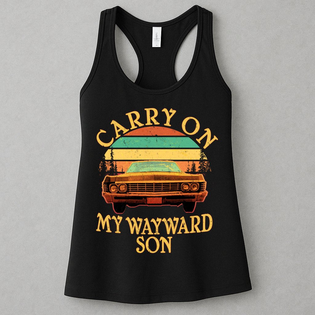 Carry On My Wayward Son Womens Tank Top