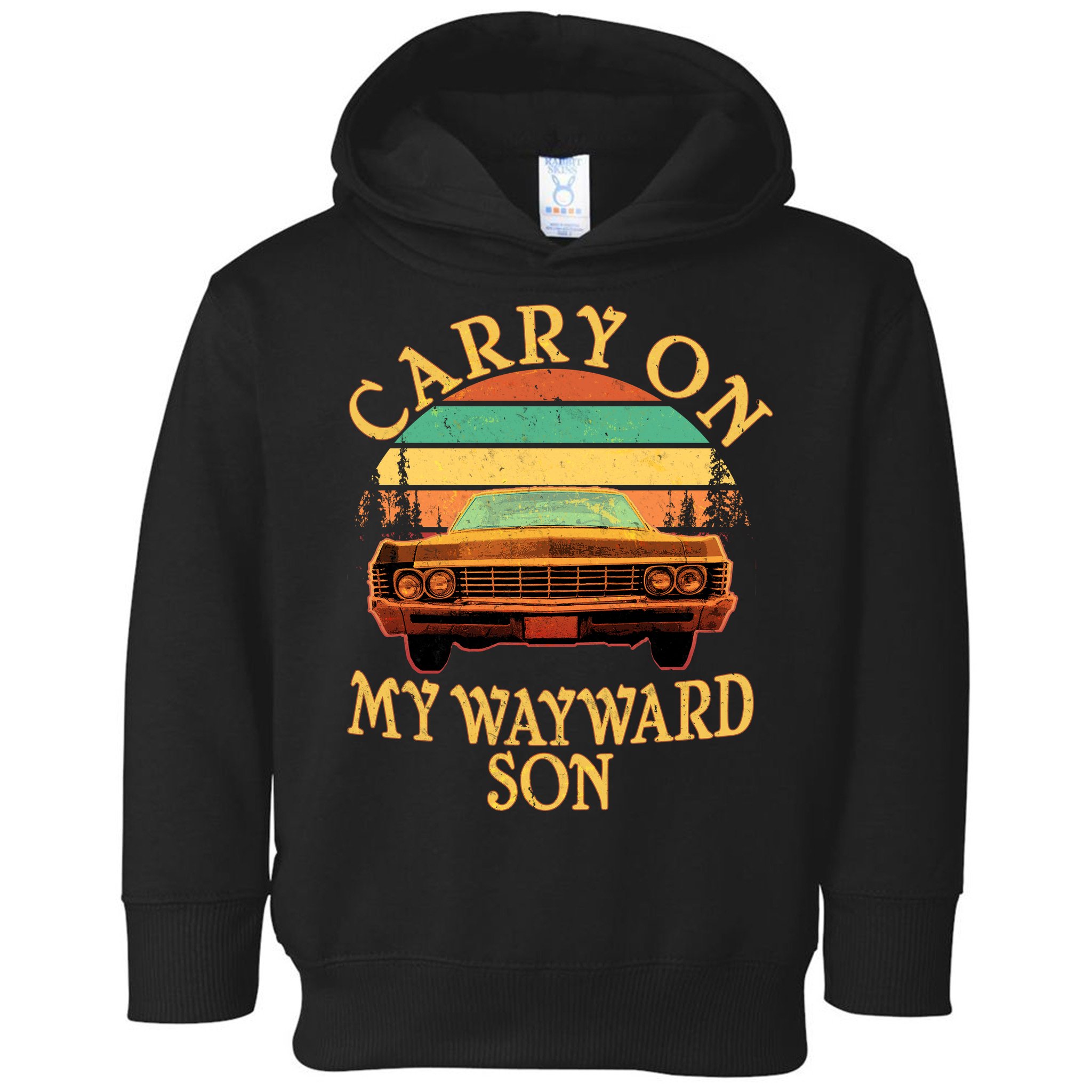 Carry On My Wayward Son Toddler Hoodie