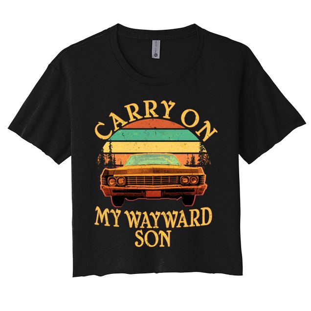 Carry On My Wayward Son Crop Top