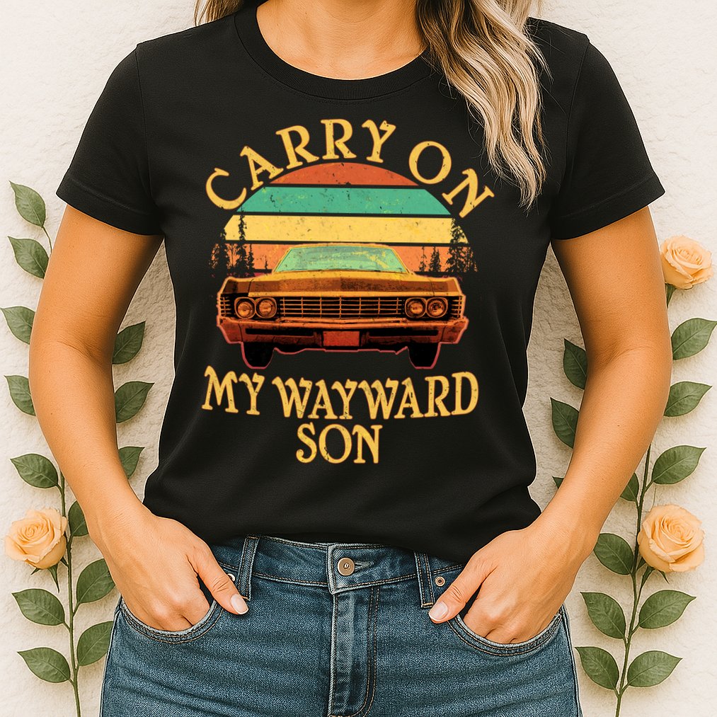 Carry On My Wayward Son Womens T-Shirt