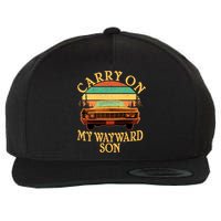 Carry On My Wayward Son Wool Snapback Cap