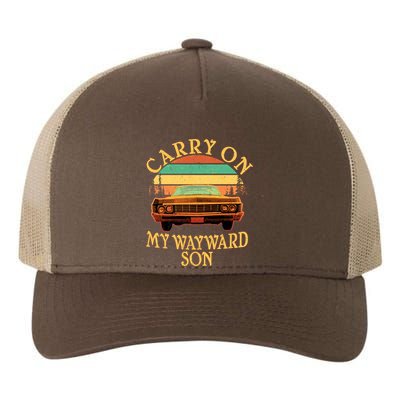 Carry On My Wayward Son Yupoong Adult 5-Panel Trucker Hat