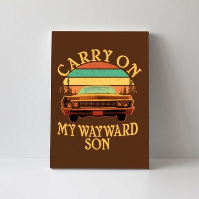 Carry On My Wayward Son Canvas