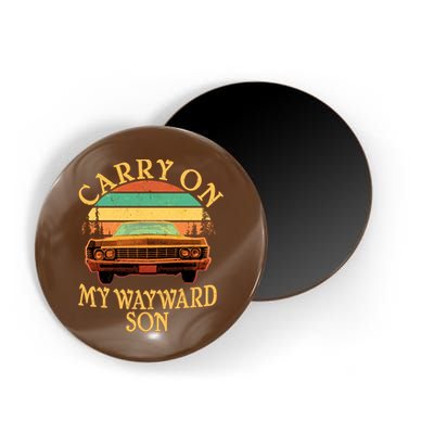 Carry On My Wayward Son Magnet