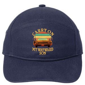 Carry On My Wayward Son 7-Panel Snapback Hat