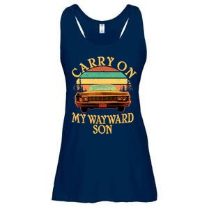 Carry On My Wayward Son Ladies Essential Flowy Tank