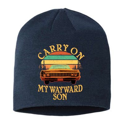 Carry On My Wayward Son Sustainable Beanie