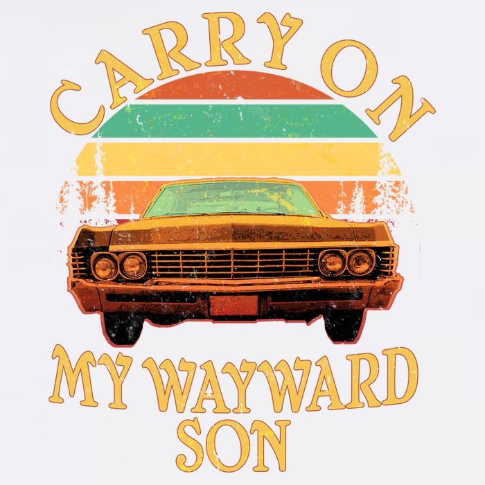 Carry On My Wayward Son Garment-Dyed Sweatshirt