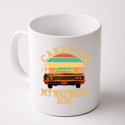 Carry On My Wayward Son Coffee Mug