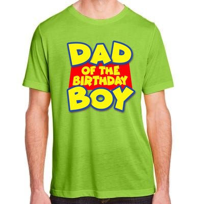 Cartoony Dad of the Birthday Boy Adult ChromaSoft Performance T-Shirt