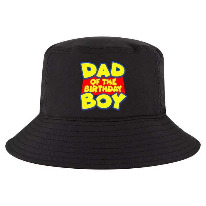 Cartoony Dad of the Birthday Boy Cool Comfort Performance Bucket Hat