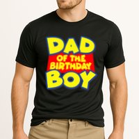 Cartoony Dad of the Birthday Boy Cooling Performance Crew T-Shirt