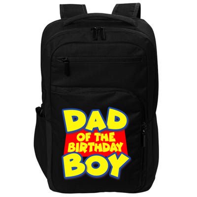 Cartoony Dad of the Birthday Boy Impact Tech Backpack