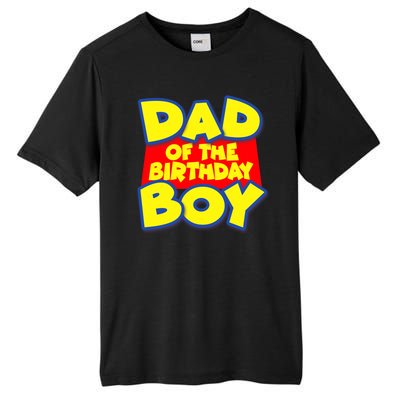 Cartoony Dad of the Birthday Boy Tall Fusion ChromaSoft Performance T-Shirt