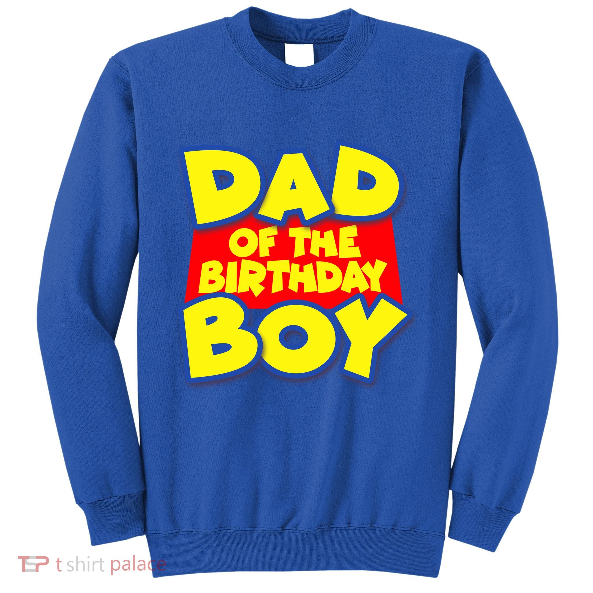 Cartoony Dad of the Birthday Boy Sweatshirt