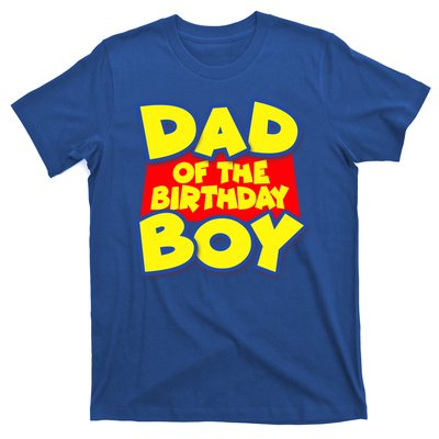 Cartoony Dad of the Birthday Boy T-Shirt