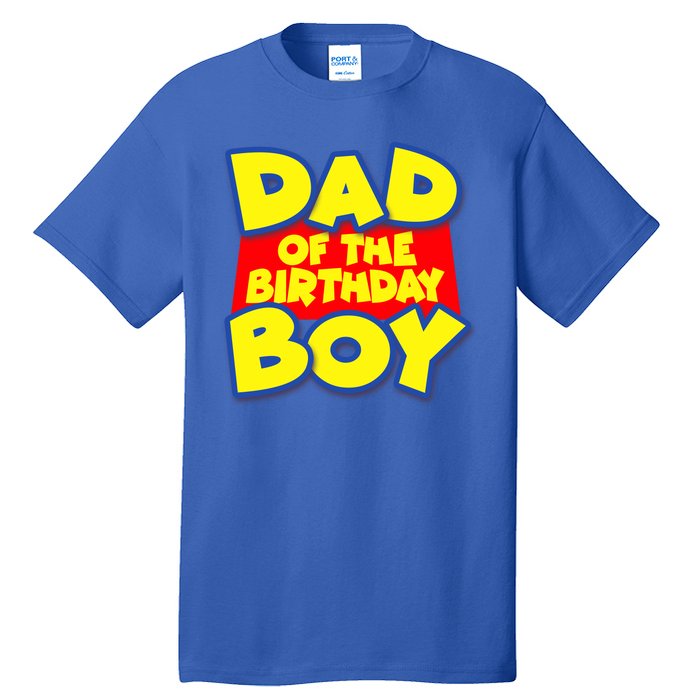 Cartoony Dad of the Birthday Boy Tall T-Shirt