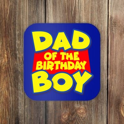 Cartoony Dad of the Birthday Boy Coaster