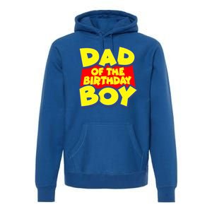 Cartoony Dad of the Birthday Boy Premium Hoodie