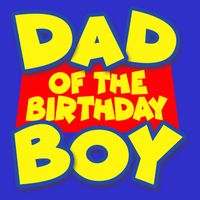 Cartoony Dad of the Birthday Boy 16 in Basic Backpack