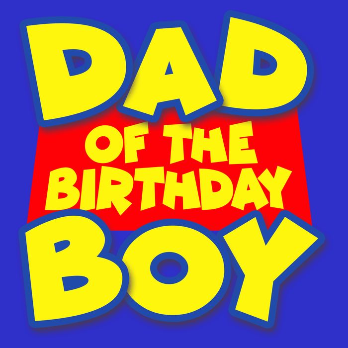Cartoony Dad of the Birthday Boy 16 in Basic Backpack