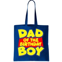 Cartoony Dad of the Birthday Boy Tote Bag