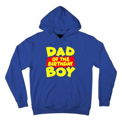 Cartoony Dad of the Birthday Boy Tall Hoodie