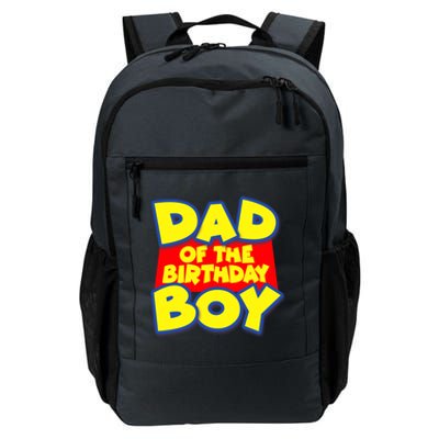 Cartoony Dad of the Birthday Boy Daily Commute Backpack