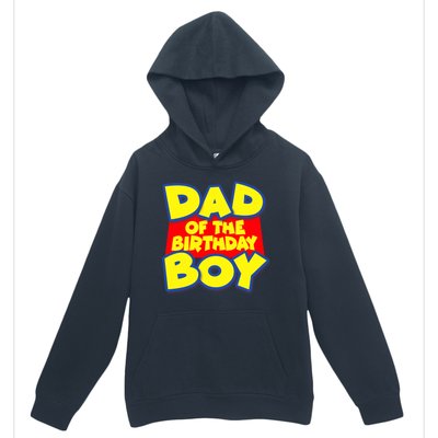 Cartoony Dad of the Birthday Boy Urban Pullover Hoodie