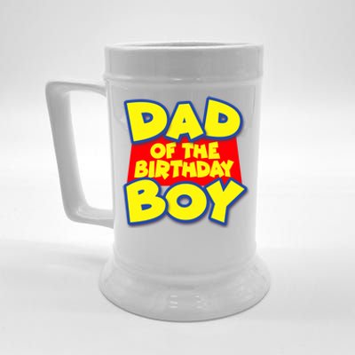 Cartoony Dad of the Birthday Boy Beer Stein