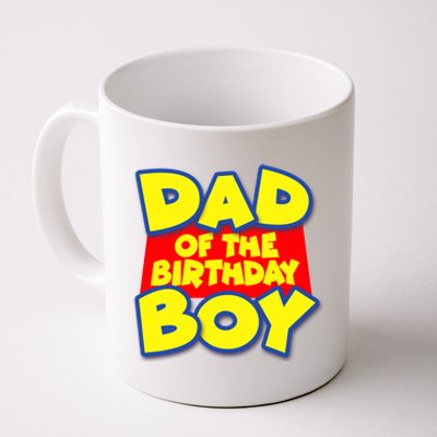 Cartoony Dad of the Birthday Boy Coffee Mug