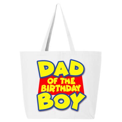 Cartoony Dad of the Birthday Boy 25L Jumbo Tote