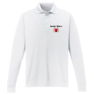 Can Am Spyder Riders Performance Long Sleeve Polo