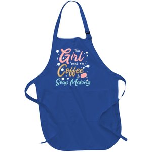 Coffee And Soap Making Soap Maker Gift Full-Length Apron With Pockets