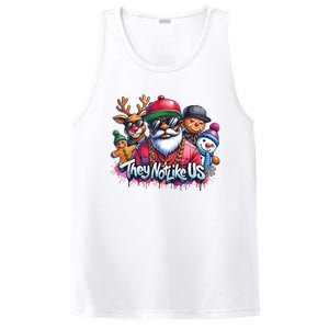 Christmas African Santa They Not Like Us Merry Christmas Day PosiCharge Competitor Tank