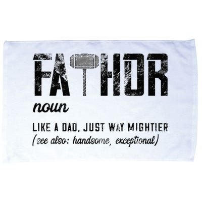 Can Am Spyder Ridersfathor Like Dad Just Way Mightier FatherS Day Fathor Microfiber Hand Towel